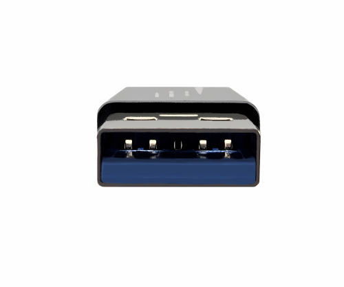 DINIC Adapter, USB A Stecker auf USB C Buchse, 3 Stück Alu, space grey